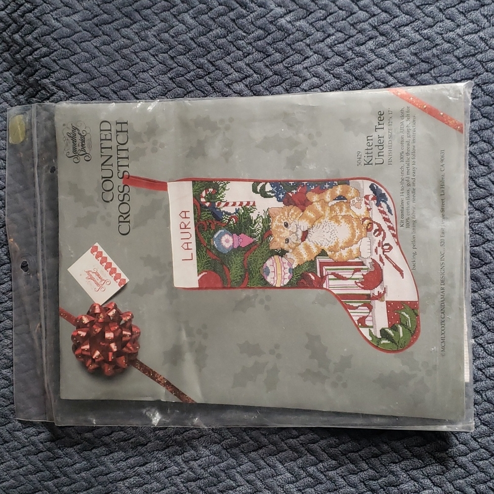 Christmas Stocking Cross Stitch Kit